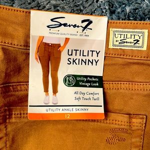 Seven 7 Utility skinny size 12 stretch too!